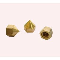 Brass Locking Special Nuts Nylon Insert Serrated, Vibration Resistant Custom Lock Nuts for Industrial Machinery Automotive and Equipment Assembly